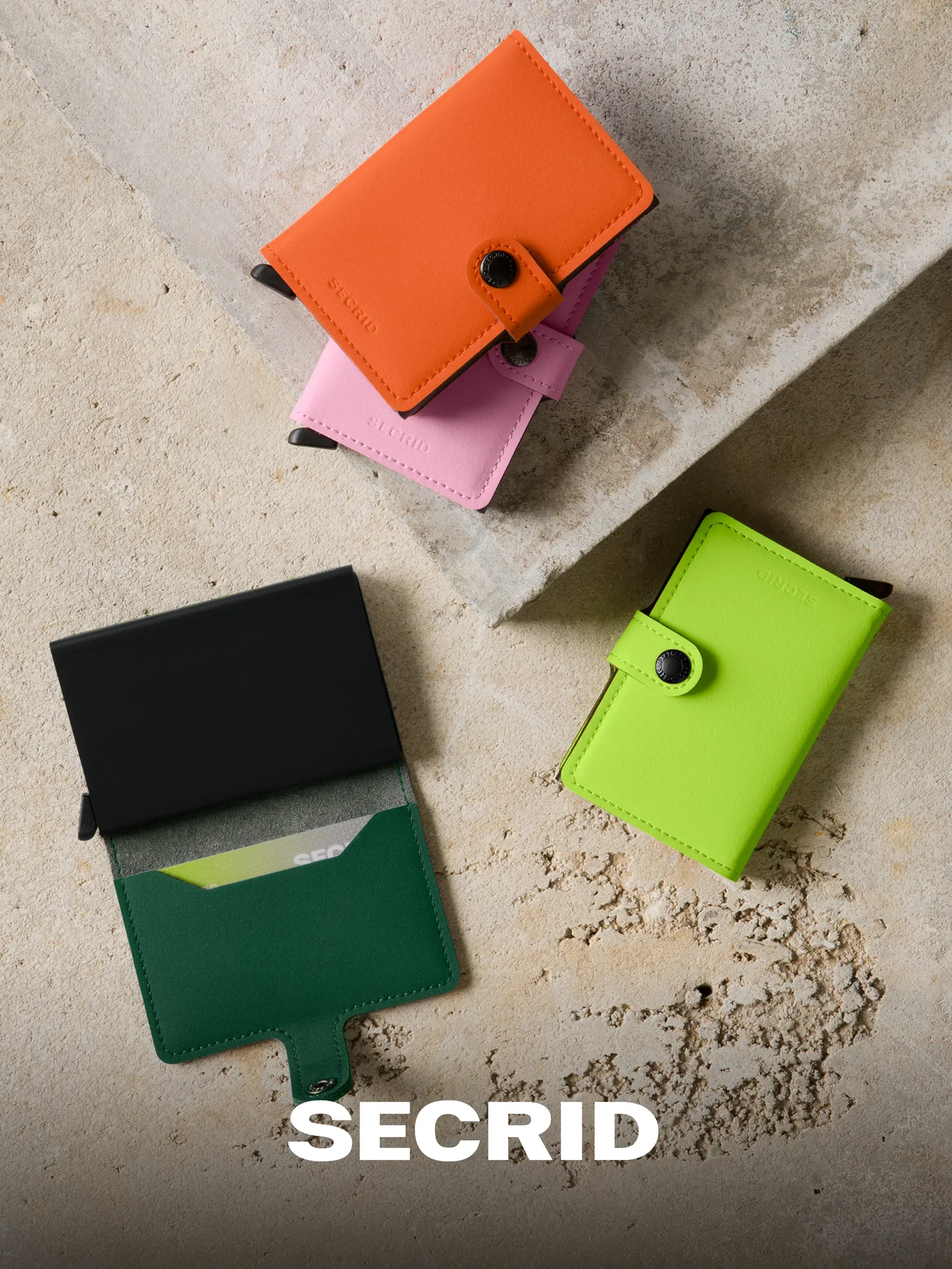 Secrid portemonnees in kleur